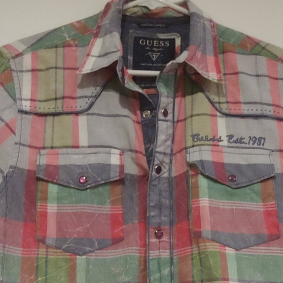 GUESS MEN's button up shirt - Picture 2 of 5